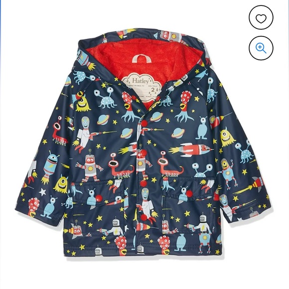Hatley Outer Space Rain Jacket - Picture 1 of 1